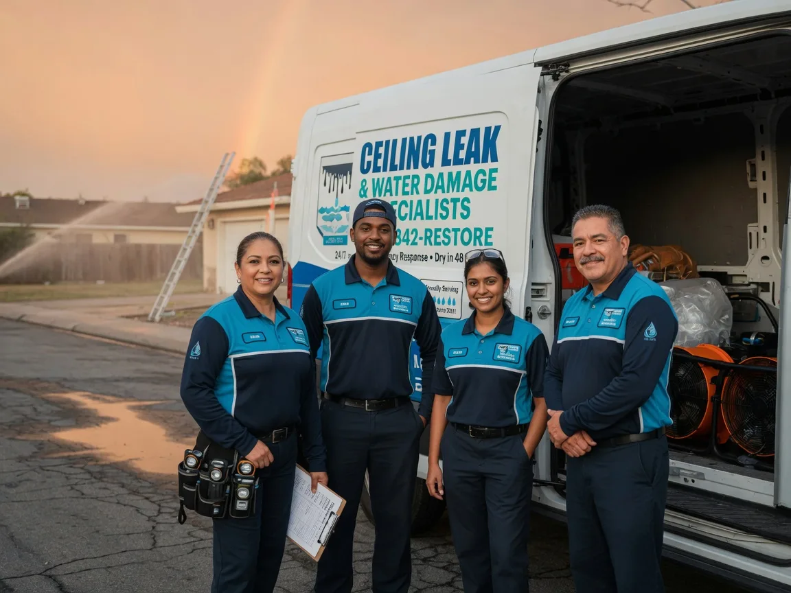 Ceiling Leak Cleanup company in Chattaroy, WA